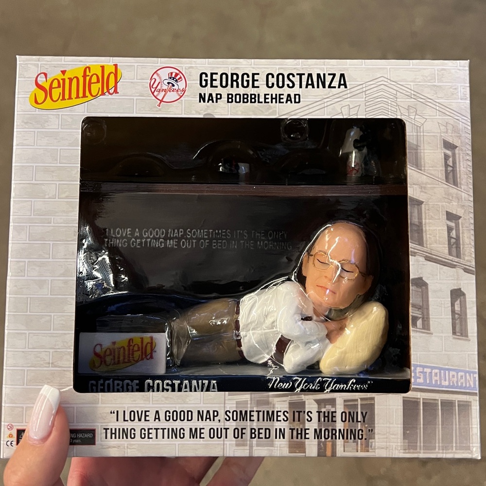 Seinfeld George Costanza Nap Bobblehead